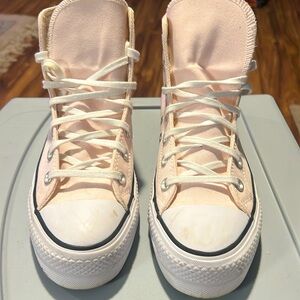 Pink Platform Converse.